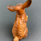 Vintage Bunny Figurines. Pair of Hand Painted Porcelain Rabbits. Spring and Easter Celebration. Collectible Figurines.