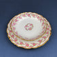 Berry Bowls by Limoges Elite. Set of Eight Berry Bowls. 5 inch Serving Bowls with Pink Roses & Scalloped Rim.