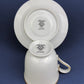Noritake Allison Tea Set: Gold Band China Cups and Saucers (Set of Five)
