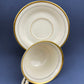 Vintage Cups and Saucers by Syracuse China. Governor Clinton Pattern.  Set of 5 Tea Cups Made in USA.