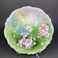 Royal Austria Decorative Plate: Hand-Painted Tea Roses, Fine Bone China