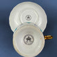 Vintage Royal Dover Fine Bone China Tea Cup, Floral Wreath, Made in England