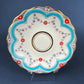 Vintage Royal Dover Fine Bone China Tea Cup, Floral Wreath, Made in England