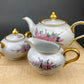 Antique Eschenbach Baronet Tea Set, Bavaria China, Hand-Painted Floral