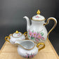 Antique Eschenbach Baronet Tea Set, Bavaria China, Hand-Painted Floral