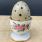 Eschenbach Baronet China Serving Set. Sauce Boat, Three Oval Platters, Egg Cup and Four Shakers with Tray. Germany. Holiday Celebration.