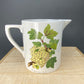 Vintage Pomona Britannica Pitcher: Apple & Currant Jug, Susan Williams, England