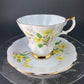 Vintage Royal Albert Tea Cup and Saucer, Carnation, Friendship Series