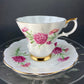 Vintage Royal Albert Tea Cup and Saucer: Bone China Morning Glory, Made in England