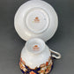 Vintage TeaCup and Saucer. Hand Painted Royal Albert Bone China. Heirloom Pattern. Made in England.
