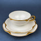 Antique Limoges Porcelain Serving Set. Tea or Coffee Cup with Saucer,  Dinner, and Salad Plates. Finest Porcelain by Haviland, France.