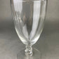 Vintage Contour Clear by Fostoria Crystal Juice Glasses with S Shaped Stem. Set of Five Small Stemware. Collectible Glassware. Fine Dining.