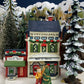 Department 56 Illuminated Christmas Village House. Faversham Lamps & Oil. Wicking, Whale Coal Oil, Glass Chimneys. Dicken's Village Series.