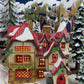 Department 56 North Pole Series Illuminated Christmas Village House - Glass Ornament Works