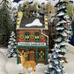 Department 56 Illuminated Christmas Village House. Faversham Lamps & Oil. Wicking, Whale Coal Oil, Glass Chimneys. Dicken's Village Series.