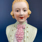 Vintage Blonde Baby Figurine in Top Hat: Royal Crown Planter, Vanity Tray