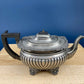 Vintage Pewter Teapot and Coffee Pot. Set of Two Beautifully Detailed Serving Pots. Fluted Body. Made in England. Pewter Collectors.