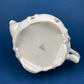 Antique Bavarian Teapot, Coffee Pot, Creamer, Sugar Bowl Set by Hertel Jacob Porcelain Co.