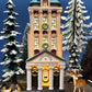 Christmas Village House by Department 56. Illuminated Brokerage House/Stock Exchange. Christmas in the City Series.