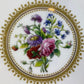 Hutschenreuther Limited Edition Wall Plate: Ursula Band Floral Art, 8"