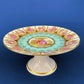 Vintage Fragonard Porcelain Footed Cake Stand, Bavaria OTCO, Collectible