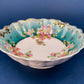 Antique Plate and Bowl by Milton, Imperial Vienna. Hand-Painted Tea Roses. Collectible Dessert Plate and Serving Bowl.