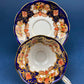 Vintage TeaCup and Saucer. Hand Painted Royal Albert Bone China. Heirloom Pattern. Made in England.