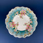 Antique Plate and Bowl by Milton, Imperial Vienna. Hand-Painted Tea Roses. Collectible Dessert Plate and Serving Bowl.
