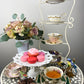 Vintage Royal Albert Bone China Cup and Saucer: Harvest Grapes Design