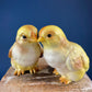 Porcelain Baby Ducks Parade by Dept. 56. Set of Two Ducklings Figurines. Cute Yellow Collectible Birds. Modern Farmhouse. Baby Shower Gift.