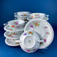 Antique Rosenthal 38 Piece Dinner Set. Classic Stamp, Maria, Florals. Modern Farmhouse. Fine Dining. Luxury Living.