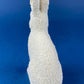 SnowBabies Bunny. Department 56 Rabbit. Easter or Spring Celebration. Egg Basket Accessory. Collectibles.