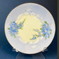 Antique Forget Me Not Porcelain Breakfast Set, Hand-Painted Floral Dishes