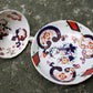 Porcelain teacup and saucer - Hand painted in Japan