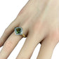 Vintage 10k Gold Amethyst and Diamond Ring. Vintage Gifts for Her.