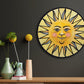 Sun Wall Art Ready to Hang 20" Smiling Yellow Sun Wall Decor