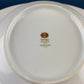 White and Gold Sango Porcelain, Georgetown Bowl. Wedding Band Pattern Porcelain Serving Dish.  Wedding Gift.