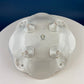 Antique Rosenthal Bowl: White & Gold Porcelain, Scalloped Rim