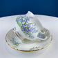 Vintage Royal Albert Teacup and Saucer: Blue Bell Sonnet Series
