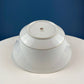 White and Gold Sango Porcelain, Georgetown Bowl. Wedding Band Pattern Porcelain Serving Dish.  Wedding Gift.