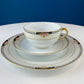 Classic Noritake Vintage Dinnerware. Beechmont Pattern. Small Rose Clusters with Black. Minimal Dining and Serving Set. Wedding Registry.