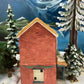 Grand Theater Nutcracker Christmas Village House. Illuminated Holiday Decor. Secular Holiday Decor. Kids Room. Store or Cafe Display.