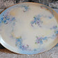 Antique Nippon Cup & Saucer Trio with Forget-Me-Not Motif. Hand Painted Porcelain. Collectible Porcelain.  Luxury Living.
