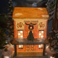 Grand Theater Nutcracker Christmas Village House. Illuminated Holiday Decor. Secular Holiday Decor. Kids Room. Store or Cafe Display.