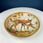 Cute Deer Mom and Baby Dinner or Serving Plate. Whimsical Plate. Kid at Heart or Grandparents' Gift for Grandkids. Fall Celebration.