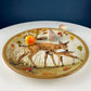 Cute Deer Mom and Baby Dinner or Serving Plate. Whimsical Plate. Kid at Heart or Grandparents' Gift for Grandkids. Fall Celebration.