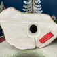 Vintage Illuminated Elf Tree House, Silvestri Christmas Village Accessory