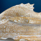 Large Whitewashed Wooden Koi Fish Figurines. Set of Two Fish Sculptures for Tropical Retreat, Second Vacation Home. Gift for Dad, Fisherman.