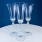 Crystal Water/Ice Tea Goblets with Ball Stem. Enchantress by Mikasa. Frosted Ball Shaped like Berries & Leaves. Set of 10. Beautiful Ping.