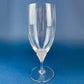 Laura by Rogaska Crystal Water/Iced Tea Goblets. Miller Rogaska Etched on each Glass. Frosted Flower Stem. Stunning Ping. Holiday Celeb.